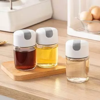 Бутылка для масла Легко чистится Прочный герметичный шейкер для варенья без запаха Утолщенный наполнитель масла Многоразовый шейкер для салатного масляного соуса и варенья Кухонная бутылка для кухни белый