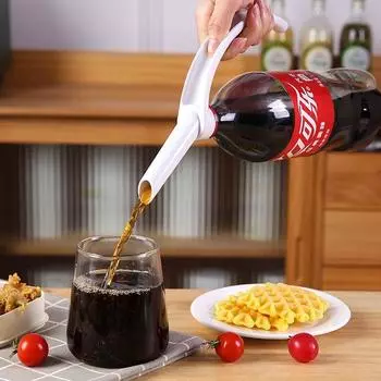 Бутылка для минеральной воды, отводная насадка, крышка от бутылки, отводная насадка, ручка для напитка, артефакт, разливной артефакт 25*2.5CM покинуть белый