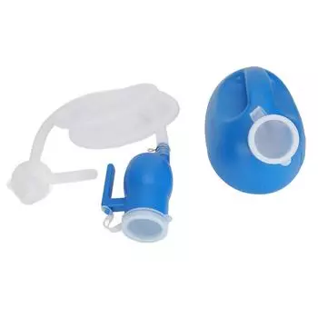 Бутылка для мочи для мужчин, пожилых людей, 2000 мл, длинная трубка, герметичная крышка, съемный писсуар, горшок, кувшин для мочи