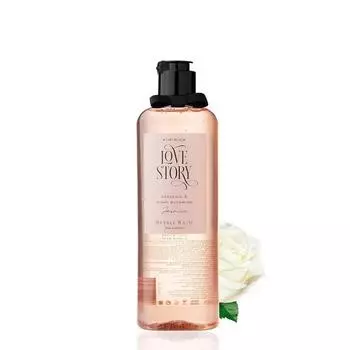 Бутылка для пены для ванны Kimirica Love Story, 100% веганский продукт, без парабенов, с полезными свойствами гинкго билоба и витамина Е, 290 мл