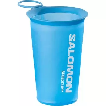 Бутылка для питья складная портативная бутылка для воды 2022 года модель SOFT CUP SPEED чашка скорость емкость LC1917600 бесплатно прозрачный синий [Salomon] 150 мл/5 унций (Мягкий