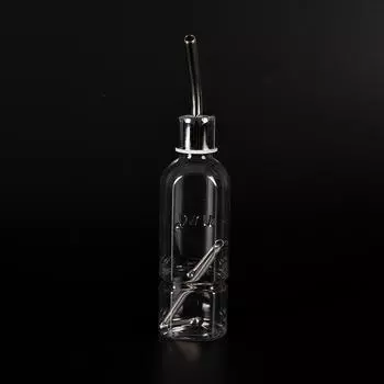 Бутылка для питья воды для маленьких крыс, дозатор для хомяков и кроликов, цилиндрическая кормушка 180ml чистый