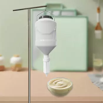 Бутылка для приправы Drip для обедов на открытом воздухе белый