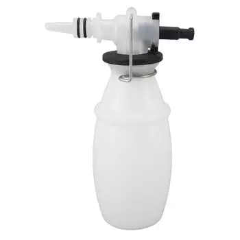 Бутылка для проб молока 500 мл PP Легкоочищаемая бутылка для проб молока с клапаном и зажимом из нержавеющей стали L