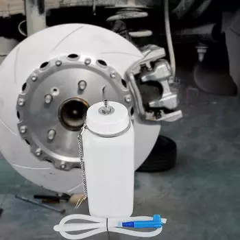 Бутылка для прокачки тормозов 1 л Прокачка жидкости с подвесным крючком для автомобиля 170g