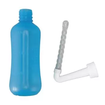 Бутылка для промывания носовых пазух Neti Pot, силиконовая, ABS, ручной очиститель для промывания носа, бутылка для орошения носа
