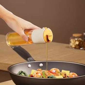 Бутылка для распыления масла, 285 мл, толстая, герметичная, большая емкость, пищевой класс, без запаха, барбекю, кулинария, распылитель оливкового масла, кухонная бутылка для выпечки, уксуса, дозатор масла зелёный