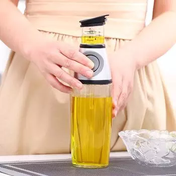 Бутылка для распыления масла, стеклянная бутылка для пищевого масла, новый масляный баллончик для кухни