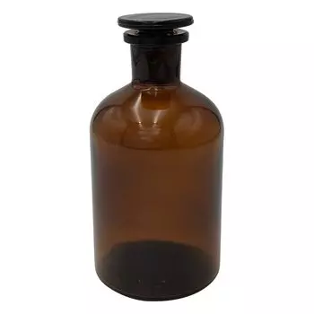 Бутылка для реагентов As One с узким горлом, коричневая, 500 мл/3-9178-04