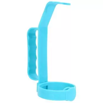 Бутылка для розлива газировки с ручкой Пластиковый креативный захват для посуды для питья Чайник синий