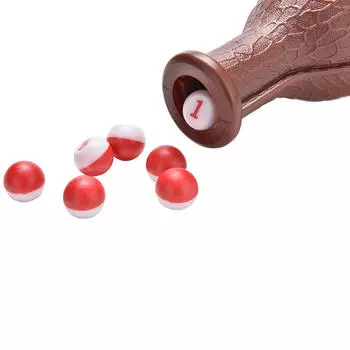 Бутылка для шейкера для бильярдного стола Kelly + набор пластиковых шариков Tally Pills Number 1-16