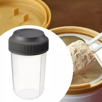 Бутылка для смешивания протеина шейкер для смешивания для спортзала чашка с весами герметичный кемпинг