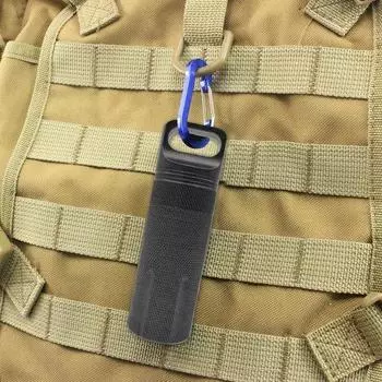 Бутылка для таблеток, банка для хранения из алюминиевого сплава, водонепроницаемый компактный размер, портативный контейнер для хранения, чехол-держатель для таблеток флуоресцентный зеленый