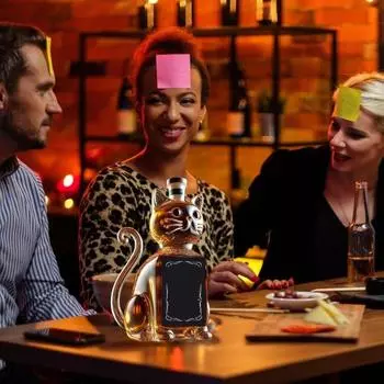 Бутылка для виски Yousheng Whiskey Cat, графин для любителей виски, уникальная бутылка для хранения бурбона, забавный подарок для мужчин, пап, украшение для бара