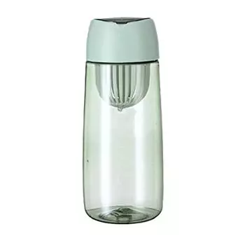 Бутылка для воды 600 мл с фильтром, пластиковая аптечка, маркировка, защита от протечек, высокая термостойкость