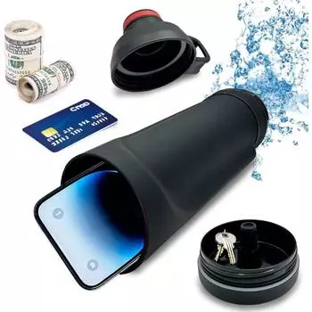 Бутылка для воды Diversion Secret Hidden Mobile Phone Stash It Travel Outdoor Pool Side Hidden Mini Safe