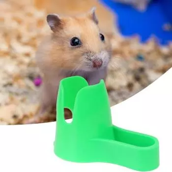Бутылка для воды для хомяка, стабильное кормление, легкое автоматическое устройство для кормления, контейнер для еды, домашнее животное синий