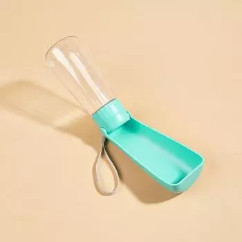 Бутылка для воды для собак для маленьких, средних и больших собак, кошек, уличная портативная герметичная поилка для щенков, лабрадор, бигль, товары для домашних животных синий