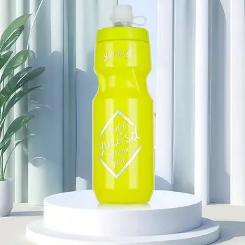 Бутылка для воды для велосипеда, горного шоссейного велосипеда, велоспорта, большой емкости, фитнеса, спорта, стакан для воды жёлтый