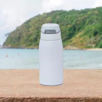 Бутылка для воды из нержавеющей стали для питья на ходу 7.5cmx22cm