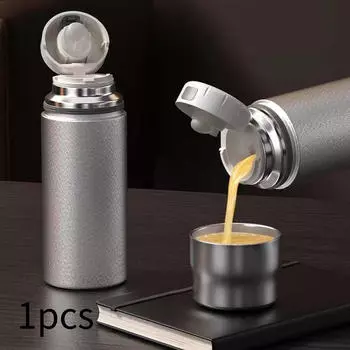 Бутылка для воды из нержавеющей стали, кружка для кофе, переносная чашка для холодного питья