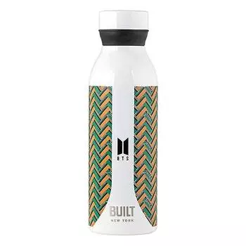 Бутылка для воды из нержавеющей стали с двойными стенками и вакуумной изоляцией Built x BTS, 18 унций, j-hope