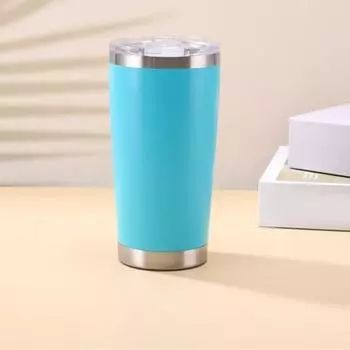 Бутылка для воды из нержавеющей стали с двойными стенками и вакуумной изоляцией, 20 унций, большая емкость, герметичная 20oz красный