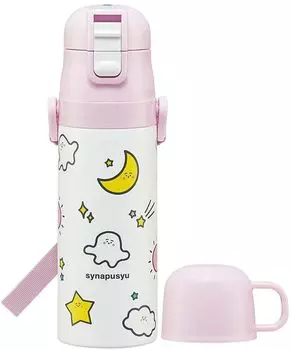 Бутылка для воды из нержавеющей стали Skater, прямая питьевая, 470 мл, чашка для питья, 430 мл, Shinapushu, легкая, для мальчиков, термоизолированная, спортивная