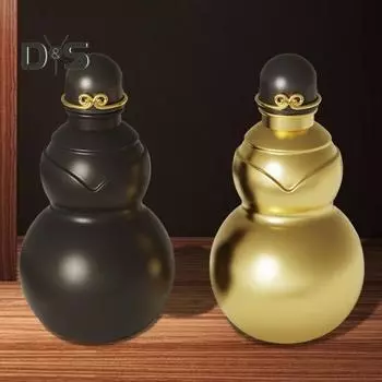 Бутылка для воды из тыквы 900 мл Wukong портативный спортивный дорожный чайник Monkey King чайник для воды на открытом воздухе подарок на новоселье и свадьбу 900ML матовый черный