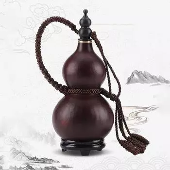 Бутылка для воды из тыквы для вина, вдохновленная Сунь Укуном, для путешествий в спортзале, традиционная S