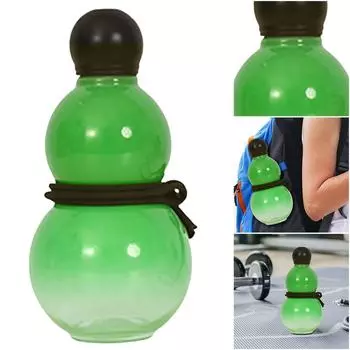 - Бутылка для воды из тыквы в китайском стиле в стиле ретро, чайник объемом 800 мл, подарки для Game Fa зелёный