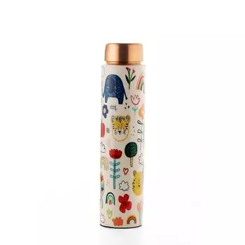 Бутылка для воды Jolly Copper, 750 мл, 1 шт. | Детская | Герметичная, прочная и не ржавеет | Экологичная и устойчивая, 750 мл, 1 шт. в упаковке