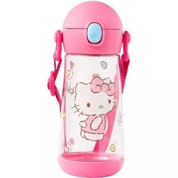 Бутылка для воды Lilpang The Bottle One Touch Shoulder Strap Tritan, популярный персонаж в Корее