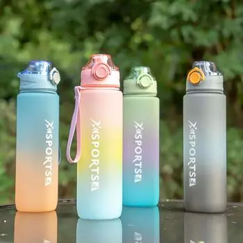 Бутылка для воды MeyJig Tritan, герметичная, портативная, для питья, без содержания бисфенола А, 1000 мл 1000ml