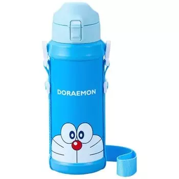 Бутылка для воды OSK Doraemon Direct из нержавеющей стали, синяя бутылка/кружка SBR-800D 0,8 л