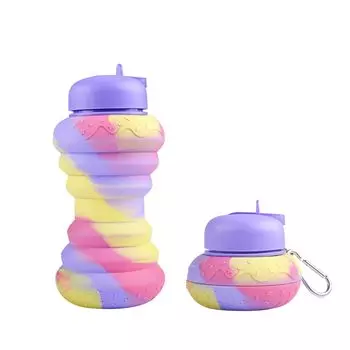 Бутылка для воды Park Lane Compact для хранения 550 мл, пончик