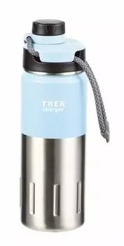 Бутылка для воды Pearl Metal 500 мл Direct Drink Powder Blue Charger Direct Bottle Trek HB-4542 порошок синий