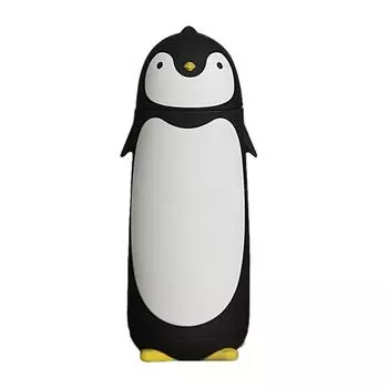 Бутылка для воды Penguin Design Теплоизоляция 300 мл Портативная чашка для воды для улицы Черный чёрный