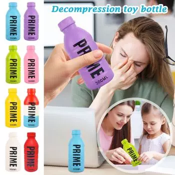 Бутылка для воды с декомпрессией, бутылка для напитков, музыкальная декомпрессия, игрушка с медленным выпуском воздуха One Size зелёный