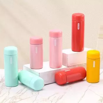 Бутылка для воды с вакуумной изоляцией 150 мл/200 мл из нержавеющей стали 304, небольшая емкость, для использования на открытом воздухе, портативная, герметичная, подарочная, для воды 150ml and 200ml