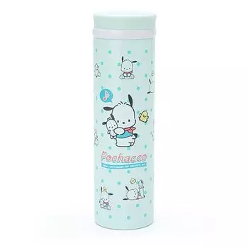 Бутылка для воды Sanrio 460 мл, легкая бутылка из нержавеющей стали для питья, Pochacco, термоизоляция, персонаж для девочек 814261, детская