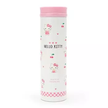 Бутылка для воды Sanrio Sanrio объемом 460 мл, легкая, из нержавеющей стали, Hello Kitty, Hello Kitty, теплоизоляция, персонаж-девочка 813851