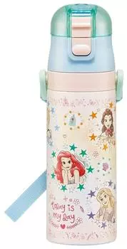 Бутылка для воды Skater 470 мл Disney Princess 23 Direct Drink Girls нержавеющая сталь спортивная бутылка SDC4-A