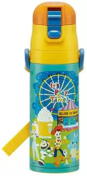Бутылка для воды Skater 470 мл Disney Toy Story 23 Direct Drinking Boys из нержавеющей стали для спорта SDC4-A