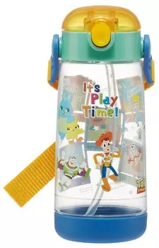 Бутылка для воды Skater 480 мл Disney Toy Story 23 прозрачная бутылка с трубочкой для детей PDSH5-A