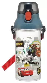 Бутылка для воды Skater 480 мл Disney Cars 24 пластиковая прозрачная бутылка для детей Сделано в Японии PSB5TR-A
