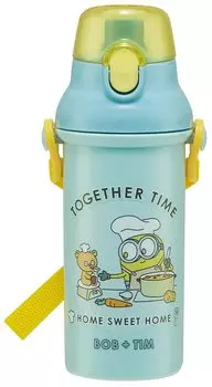 Бутылка для воды Skater 480 мл Minions 23 Minions антибактериальный пластик Сделано в Японии Детская PSB5SANAG-A
