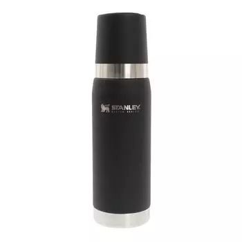 Бутылка для воды STANLEY Master Vacuum Bottle черная 0,75 л тепло/холод 10-02660-054 (Черный/ЖЖ) чёрный