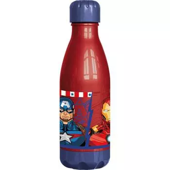 Бутылка для воды The Avengers CZ11265 для ежедневного использования, 560 мл, красный пластик