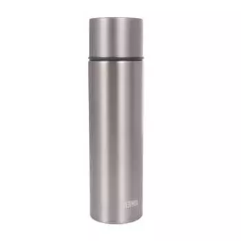 Бутылка для воды THERMOS, термо/холодная бутылка с вакуумной изоляцией из титана 0,5 л FJN-500T TGY (Серебро/FF/Мужчины, Женщины, Юниоры)